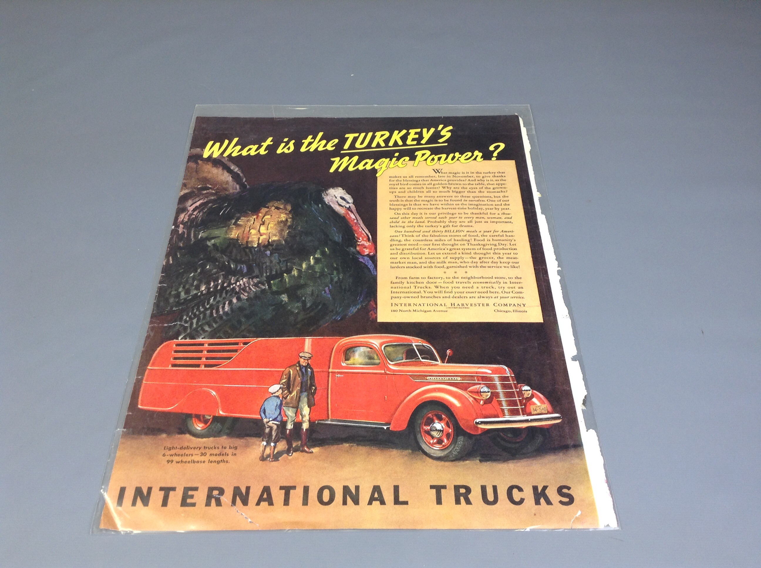 1949 International Harvester Refrigerator still works! IH Scout