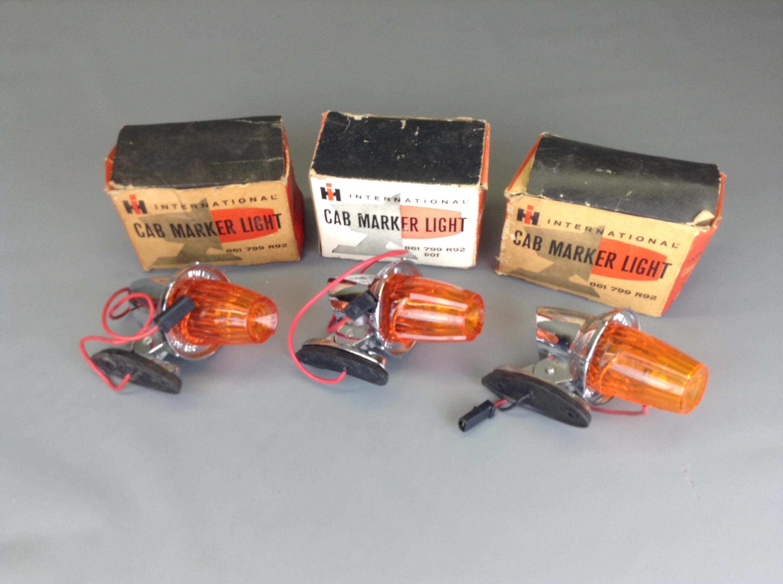 Truck Cab Marker Lights NOS IH Scout