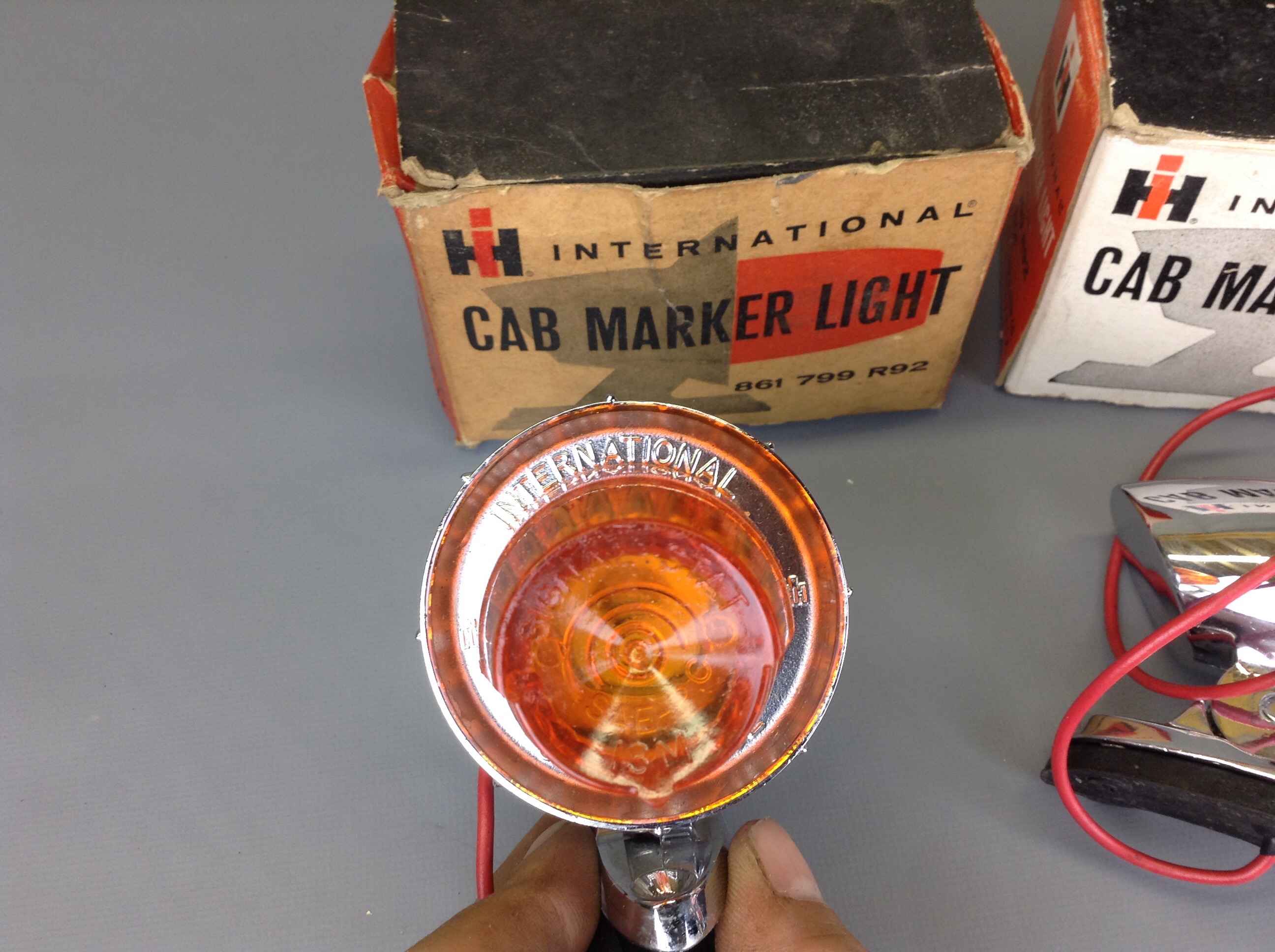 Truck Cab Marker Lights NOS IH Scout