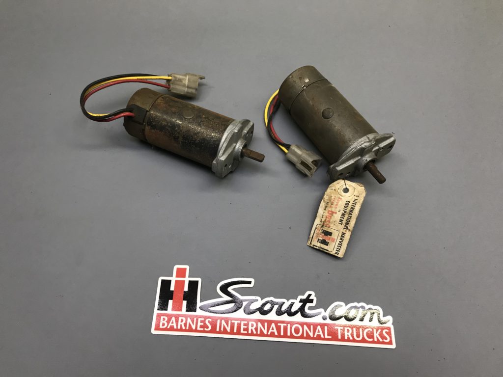 Tailgate Window Motor Travelall DSeries NOS IH Scout