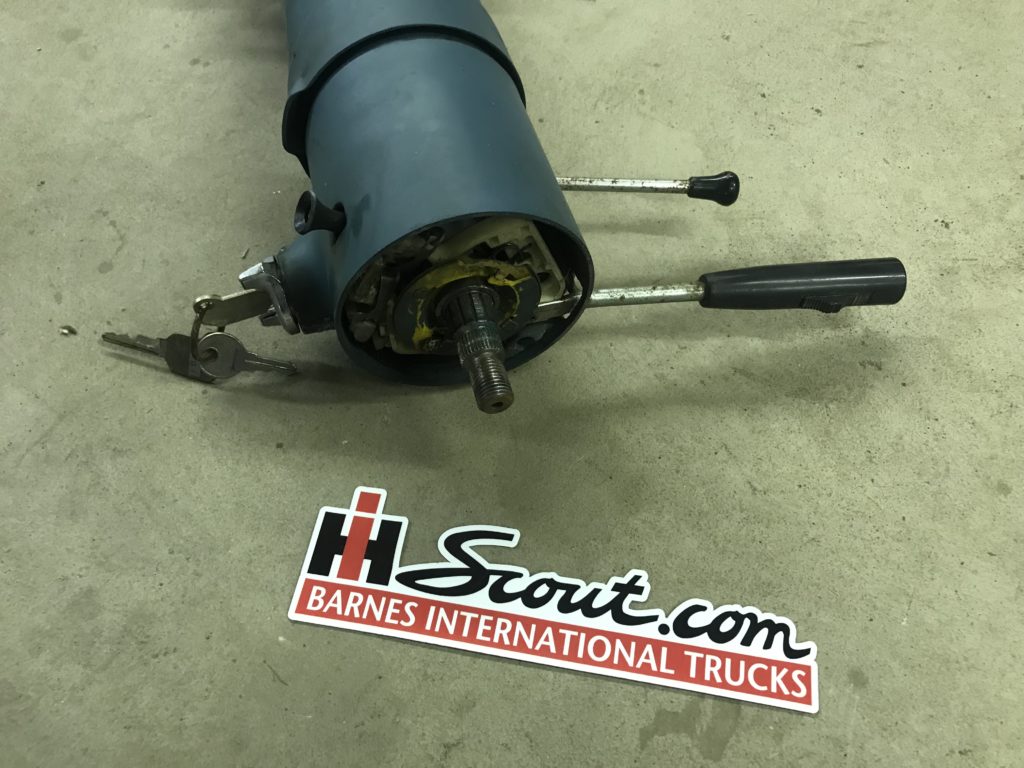 Scout II, Terra, Traveler Tilt Cruise Control Steering Column IH Scout