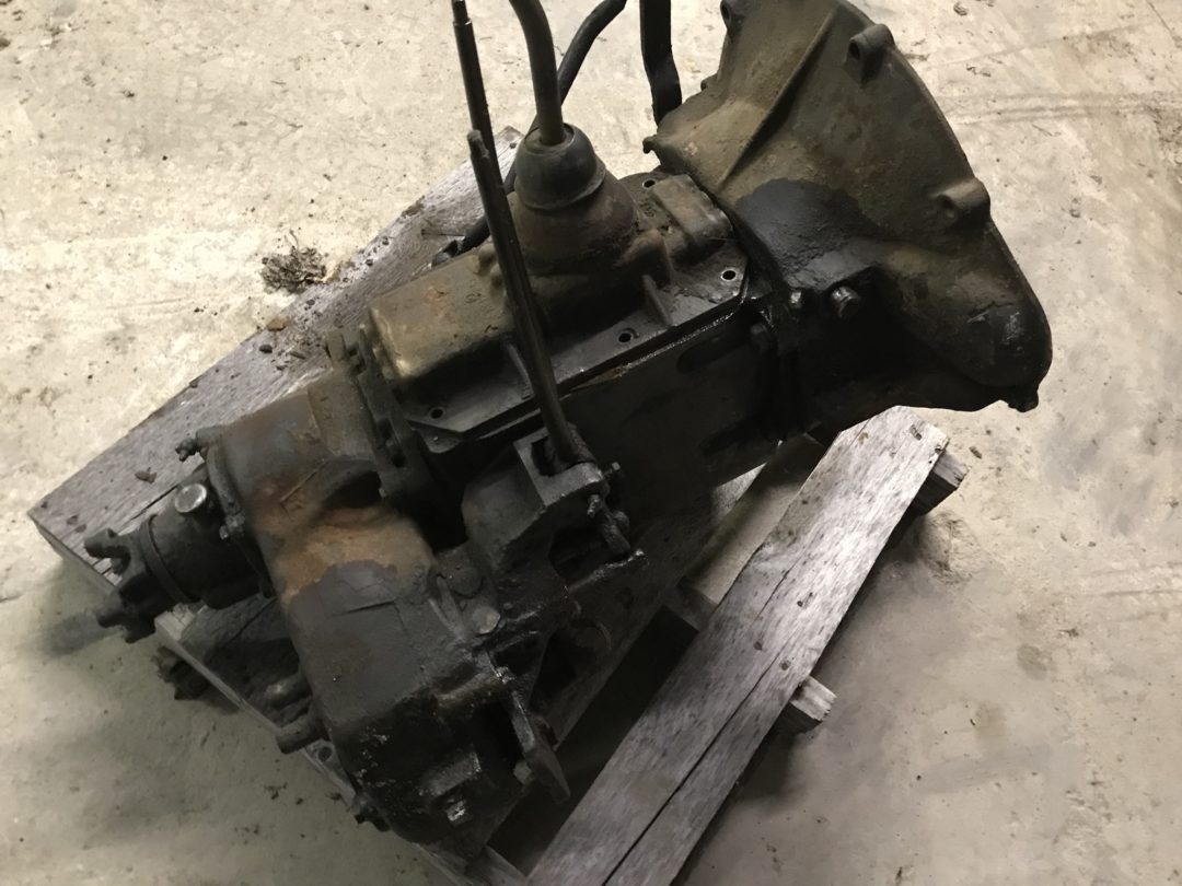 Scout 80 800 4 cylinder 4 Speed T98 Transmission, Bellhousing, Transfer